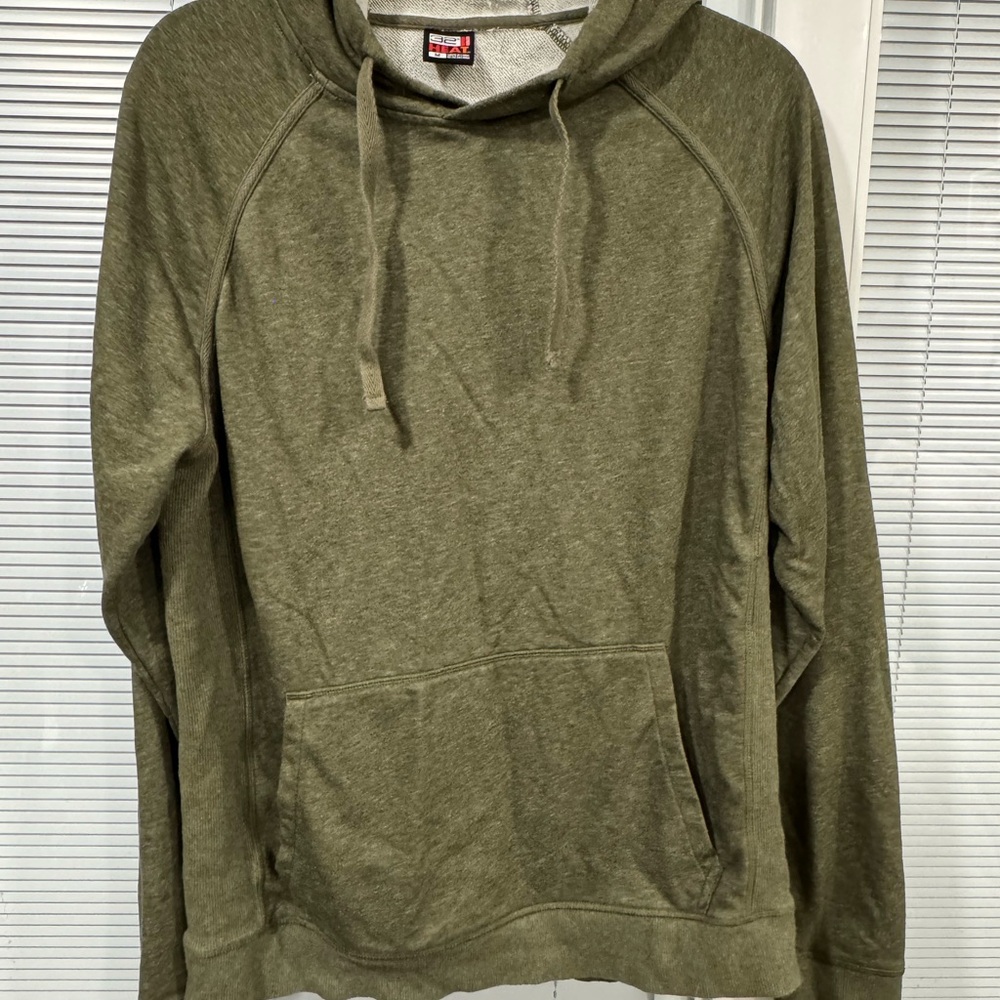 32 Degrees Men's Sage Hoodie